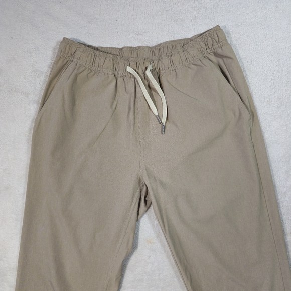 Fair Harbor One Pant Mens M Tan Lined Performance Yoga Quick Dry - Picture 5 of 14